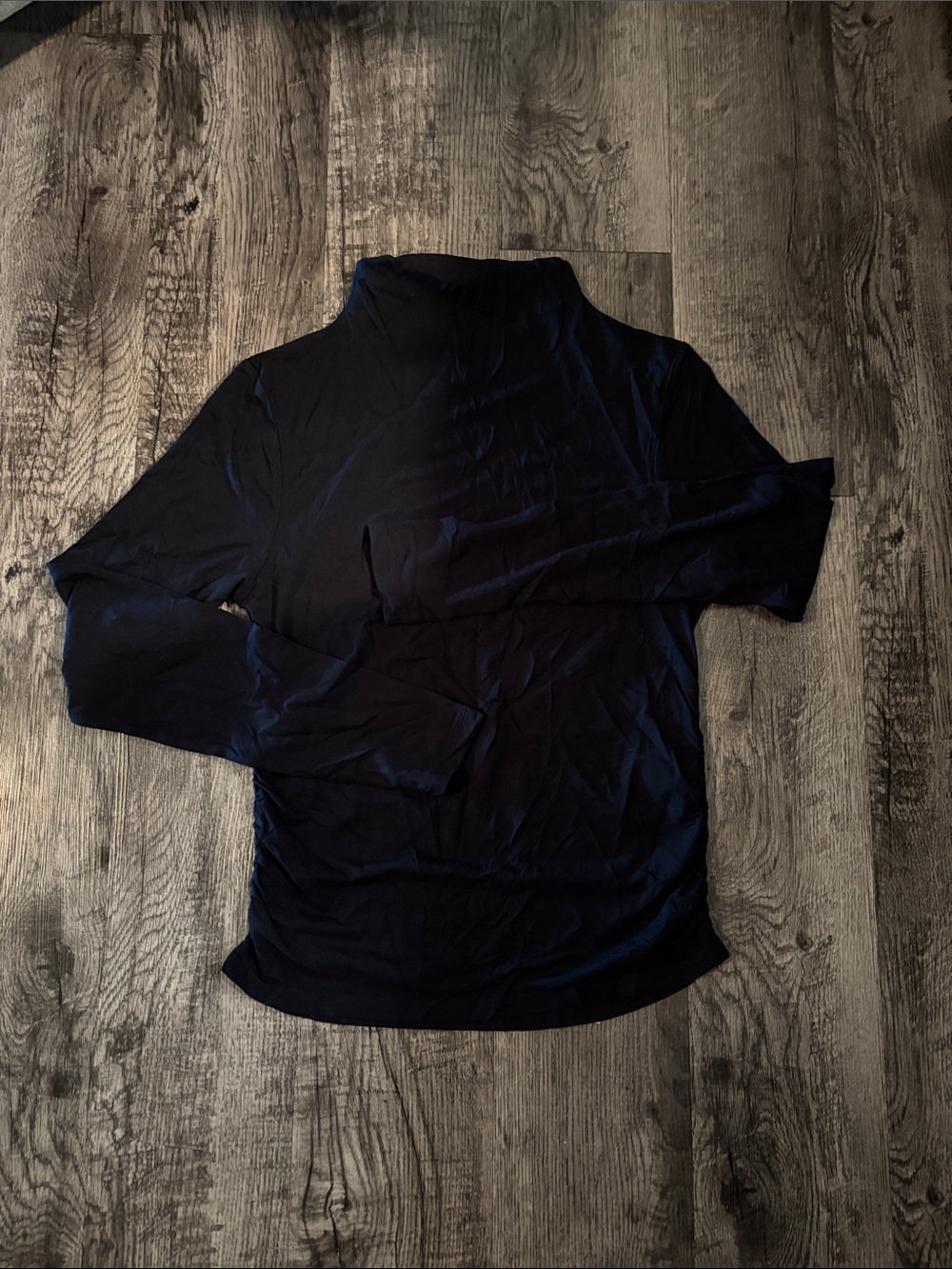 Levi's Mockneck Long Sleeve with Side Detail - Black - Size Medium